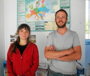 Loeiza Lever-Cruë et Gael Rouz Loeiza Lever-Cruë et Gael Rouz